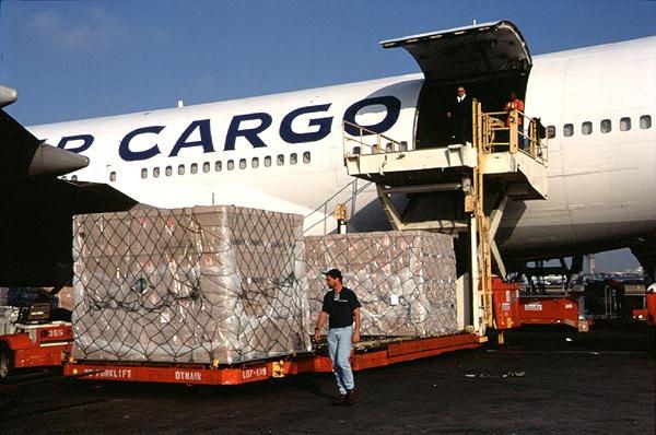 Cargo at Brazilian airport